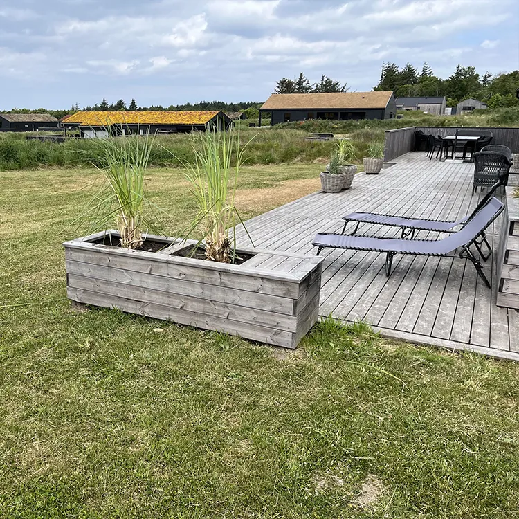 Sommerhusprojekt i Saltum med tilhørende terrasse