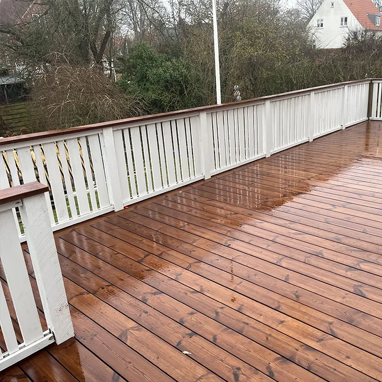Trappe og terrassebrædder i Thermo fyr